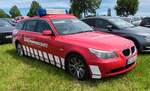 =BMW als Katastrophenschutzfahrzeug des Landkreises GÜNZBURG, steht auf dem Parkgelände der Rettmobil 2024 in Fulda 