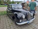 BMW 501 von 1958 am 08.09.2024 beim Oldtimertreff am alten Neckar