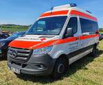 =MB Sprinter als Katastrophenschutzfahrzeug des DRK KV BREMERVÖRDE, gesehen auf dem Parkplatz der 2025er Rettmobil in Fulda