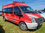 =Ford Transit als MZF der Feuerwehr ERLENBACH gesehen auf auf dem Parkplatz der 2025er Rettmobil in Fulda