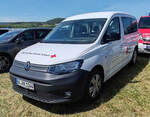 =VW Caddy vom DRK OV BACKNANG, gesehen auf dem Parkplatz der 2025er Rettmobil in Fulda