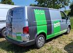 =VW T6 des Fahrzeugeinrichters BOTT steht auf dem Parkplatz der 2025er Rettmobil in Fulda