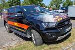 =Ford Ranger der Firma EISEMANN, gesehen auf auf dem Parkplatz der 2025er Rettmobil in Fulda