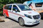 =MB Vito der Firma RAUWERS aus Altenkirchen, abgestellt auf dem Parkplatz der RettMobil im Mai 2025