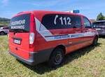 =MB Vito der Feuerwehr BRAUNSCHWEIG, steht auf dem Parkplatz der RettMobil im Mai 2025