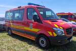 =MB Sprinter als MTW der Feuerwehr SICKENHOFEN, gesehen auf dem Parkplatz der RettMobil im Mai 2025