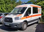 =Ford Transit vom DRK OV NAGOLD/WILDBERG, steht auf dem Messeparkplatz der RettMobil 2025 in Fulda