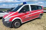 =MB Vito der Feuerwehr GIEBOLDEHAUSEN, abgestellt auf dem Parkplatz der 2025er Rettmobil in Fulda