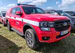 =Ford Ranger als Kommandowagen der Feuerwehr LANGENSELBOLD steht auf dem Parkplatz der 2025er Rettmobil in Fulda
