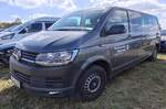 =VW T6 vom THW, abgestellt auf dem Parkplatz der 2025er Rettmobil in Fulda