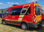 =Ford Transit als MTW der Feuerwehr WUPPERTAL, gesehen auf dem Parkplatz der 2025er Rettmobil in Fulda