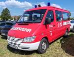 =MB Sprinter als Mehrzweckfahrzeug der Feuerwehr HÖSBACH-BAHNHOF, abgestellt auf dem Parkplatz der 2025er Rettmobil in Fulda