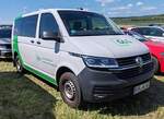=VW T6 von der GLG Gesellschaft für Leben und Gesundheit, steht auf dem Parkplatz der 2025er Rettmobil in Fulda
