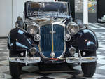 Ein Horch 951A Pullman-Cabriolet aus dem Jahr 1937, gesehen im August Horch Museum Zwickau.