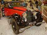 Eine Bugatti 57 Ventoux von 1935 war Anfang Dezember 2014 im Auto- und Technikmuseum Sinsheim ausgestellt.