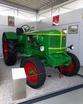 Deutz F6L414, gesehen im Traktorenmuseum Paderborn im April 2016