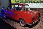 =NSU Prinz III, 583 ccm, 23 PS, Bauzeit 1960 - 1962, ausgestellt im EFA Automobilmuseum Amerang, 06-2022