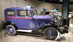=Opel 1,2 Holzgaser, Bauzeit 1934 - 1935, 1193 ccm, 23 PS, 85 km/h, steht im EFA Museum in Amerang, 06-2022