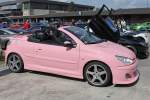 Barbie's Peugeot 207 bei den Grefrath Tuning Days, 11.8.2013 