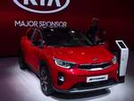 Der neue Kia Stonic, ausgestellt auf der IAA 2017 Frankfurt Motor Show (September 2017).