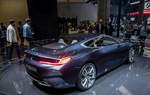 BMW 8 Series Studie (Rückansicht), ausgestellt auf der IAA 2017 Frankfurt Motor Show (September 2017).