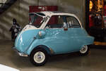 BMW Isetta 300, gesehen in der Remise Düsseldorf (ex Meilenwerk), am 6.8.21