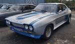 =Ford Capri steht im Polizei-Oldtimer-Museum Marburg, Oktober 2023