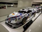 Porsche 911 GT1 '96 Le-Mans. 600Ps, max 320 KM/H. Aufnahme: Porsche Museum am 30.11.2012.