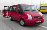 =Ford Transit der Firma  HOCH  aus Fladungen, gesehen bei der Retro Classic in Stuttgart - März 2017
