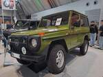 Mercedes-Benz 240GD von 1980 am 01.03.2025 auf der Retro Classics