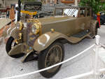 Ein Mercedes-Benz 630 mit Park-Ward Karosserie aus dem Jahr 1928 war Mitte Mai 2014 im Technik-Museum Speyer ausgestellt.