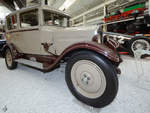 Eine Opel 4/16 Limousine von 1928 stand Mitte Mai 2014 im Technik-Museum Speyer.