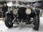 Der 1927 gebaute Bentley 4½ Litre Vanden Plas Tourer war Mitte Mai 2014 im Technik-Museum Speyer ausgestellt.