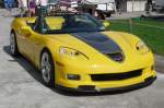 Eine Corvette C6 Convertible (Cabrio) auf der US-Car-Show in Grefrath im August 2010.