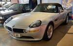 =BMW Z 8, Bauzeit 1999 - 2003, V 8, 4941 ccm, 400 PS, präsentiert vom Zylinderhaus in Bernkastel-Kues, 04-2023