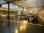Blick in die Rennsportabteilung des Automobilmuseums in Mülhausen(Mulhouse)/Elsaß, Nov.2013