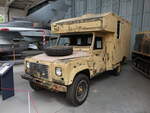 Land Rover Ambulance, 300 TDI-Motor, R380 5-Gang-Schaltgetriebe, Duxford Imperial War Museum (08.09.2023)
