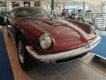 =Maserati Mistral, Bj. 1968, 6 Zyl., 4014 ccm, 255 PS, gesehen im Museo Nicolis in Verona, 09-2025