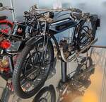 =Marini Tourismo, Bj. 1926, 125 ccm, gesehen im Museo Nicolis in Verona, 09-2025