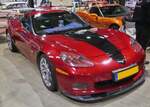 Chevrolet Corvette C6, aufgenommen beim Autojumble in Luxemburg. 03.2026