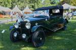 . Delage Cabriolet mit 6 Zyl. Motor, 2600 ccm, 100 Ps, Bj 1928, ausgestellt bei den Classic Days in Mondorf.  30.08.2015