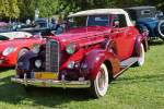 . Lasalle Cabriolet Bj 1936, 8 Zyl. Motor 4100 ccm, 140 Ps, war am 30.08.2015 in Mondorf zu bestaunen. 