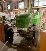 =Steyr Frosch, steht im Museum  fahr(T)raum - Ferdinand Porsche  in Mattsee/Österreich, Juni 2022