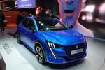 Der neue Peugeot 208 hat auch den Tietel  Car Of The Year  für 2020 gewonnen. Foto: Autosalon Genf, 2019.