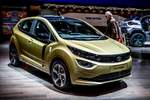 Tata Altroz, ausgestellt auf dem Autosalon Genf, 2019.