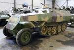 mittlerer Sch�tzenpanzerwagen SDKfZ 251 der Deutschen Wehrmacht, wurde von der CSSR weiterentwickelt und dort bis in die 1980er Jahr verwendet, Milit�rmuseum Full/Schweiz, Sept.2026