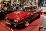 Klassischer Alfa-Romeo GTV. Foto: AMTS (Auto- Motor- und Tuning Show), März 2020, Budapest