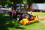 Die Autobahn GmbH Aebi Schmidt mit Frontm�hwerk am 20.06.26 auf dem Hessentag in Fulda