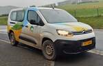 Citro�n Berlingo, der luxemburgischen Post, stand am Stra�enrand. 01.2026
