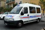 =Citroen Jumper als Dienstfahrzeug der französischen Polizei steht im September 2017 in Nizza